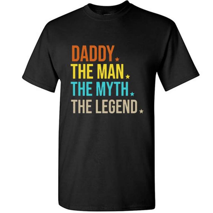 Daddy The Man The Myth The Legend Classic Vintage – Gildan Short Sleeve Shirt