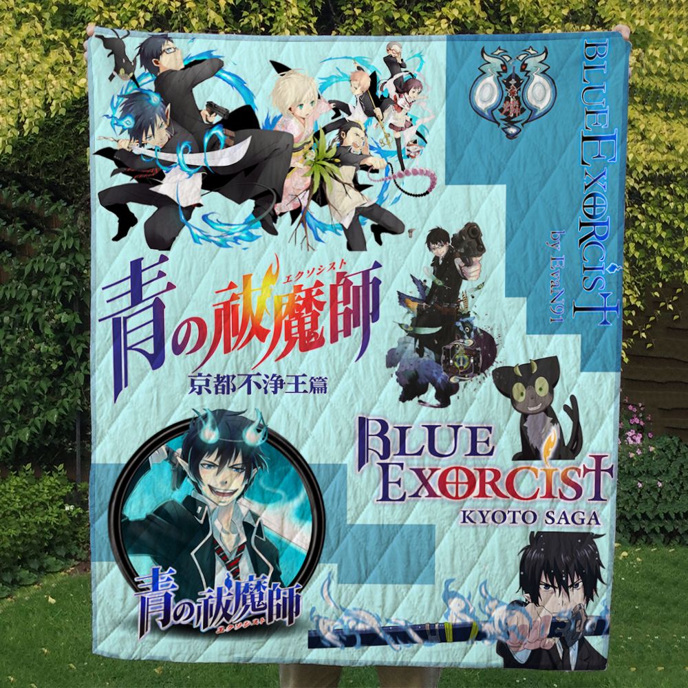 Ao No Exorcist Quilt Blanket – Gift For Christmas