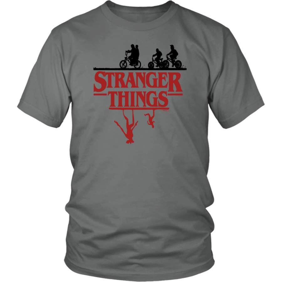 Stranger Things In The Woods Stuck In The Upside Down Shirt ...