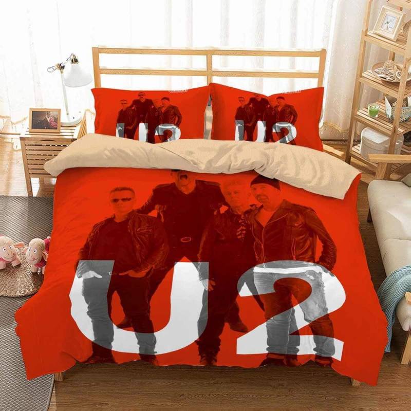 3D Customize U2 Bedding Set Duvet Cover Set Bedroom Set Bedlinen