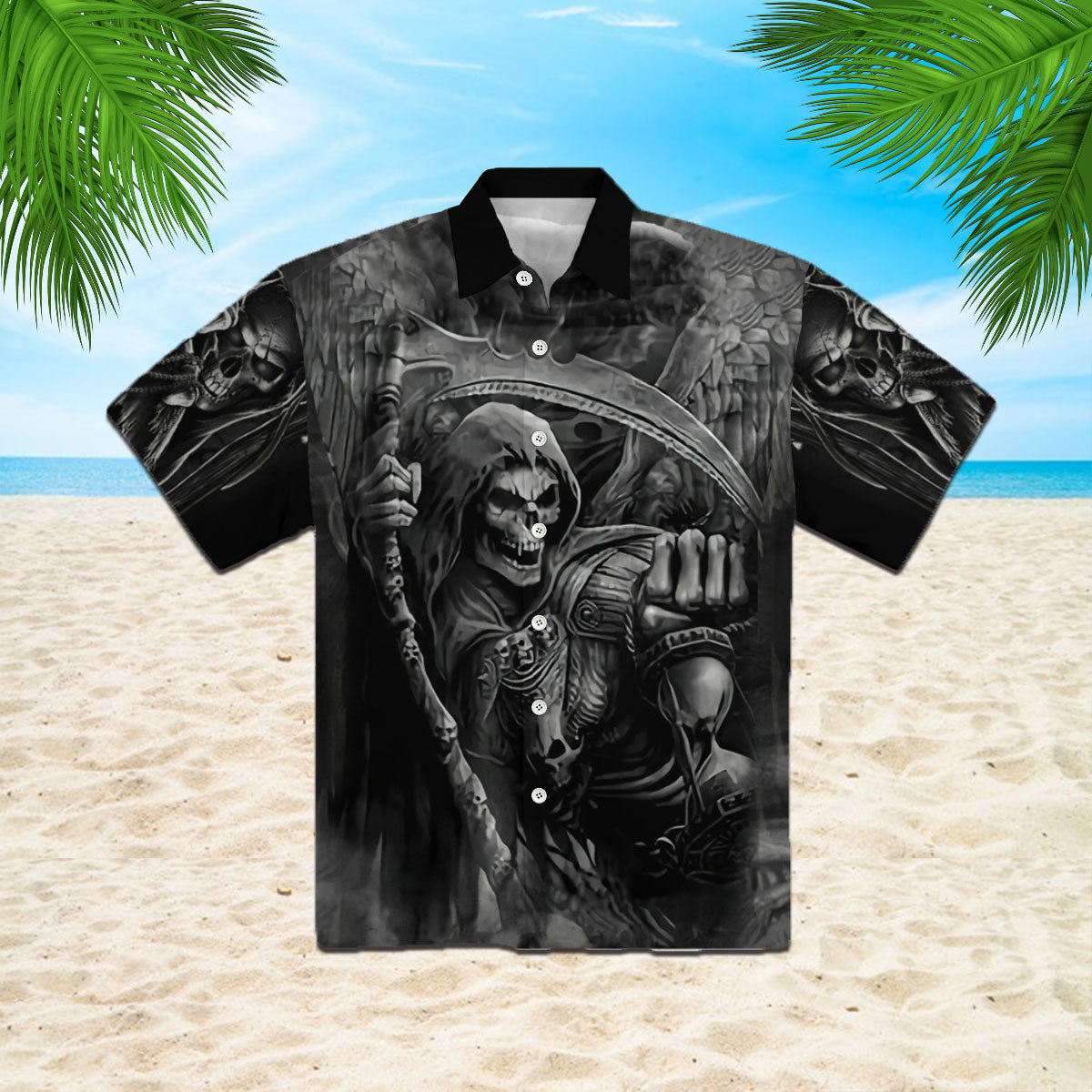 Skull Hawaii Shirt For Men Women Ha21423