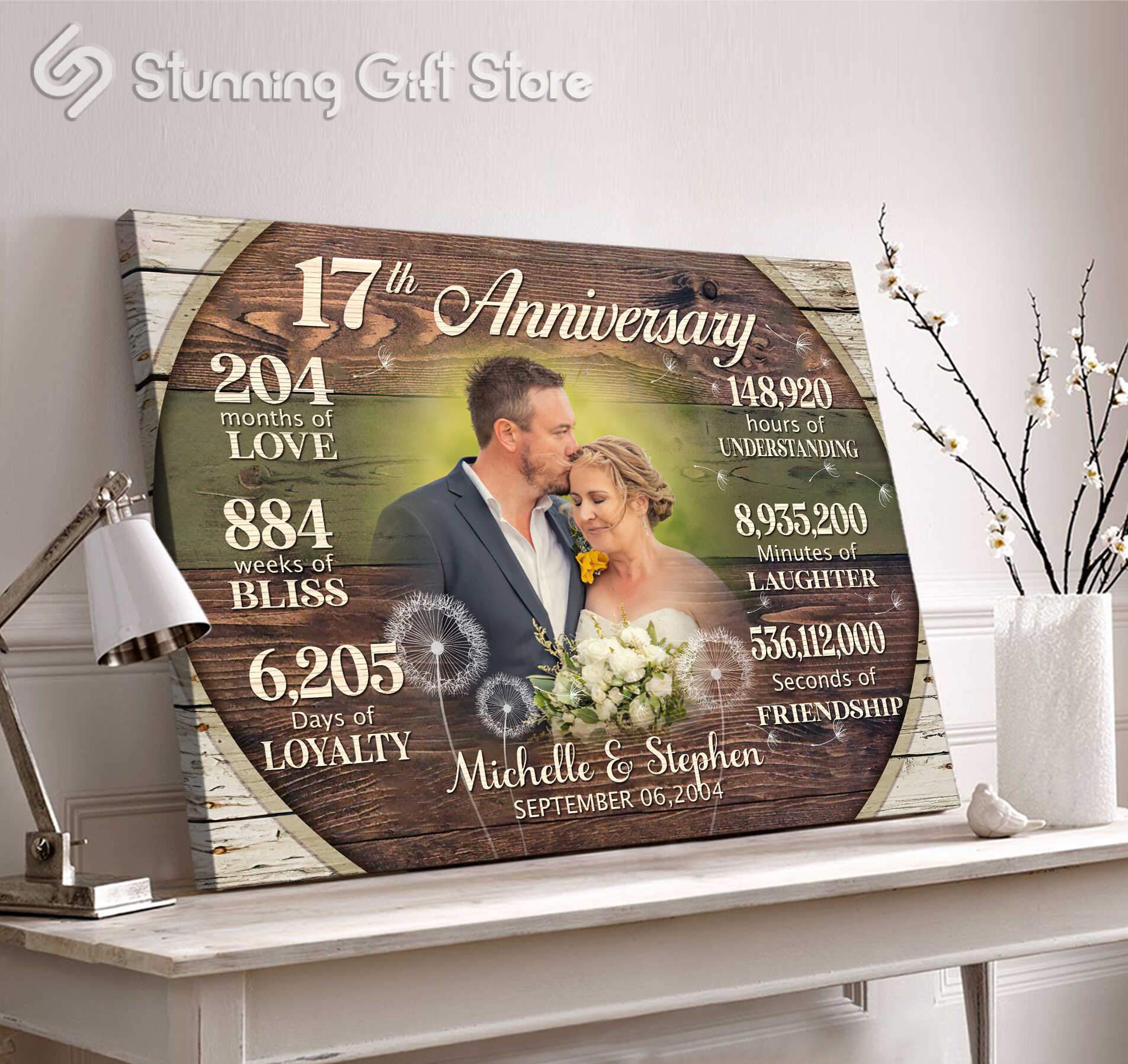 custom-17th-anniversary-gift-17-year-anniversary-gift-for-couple