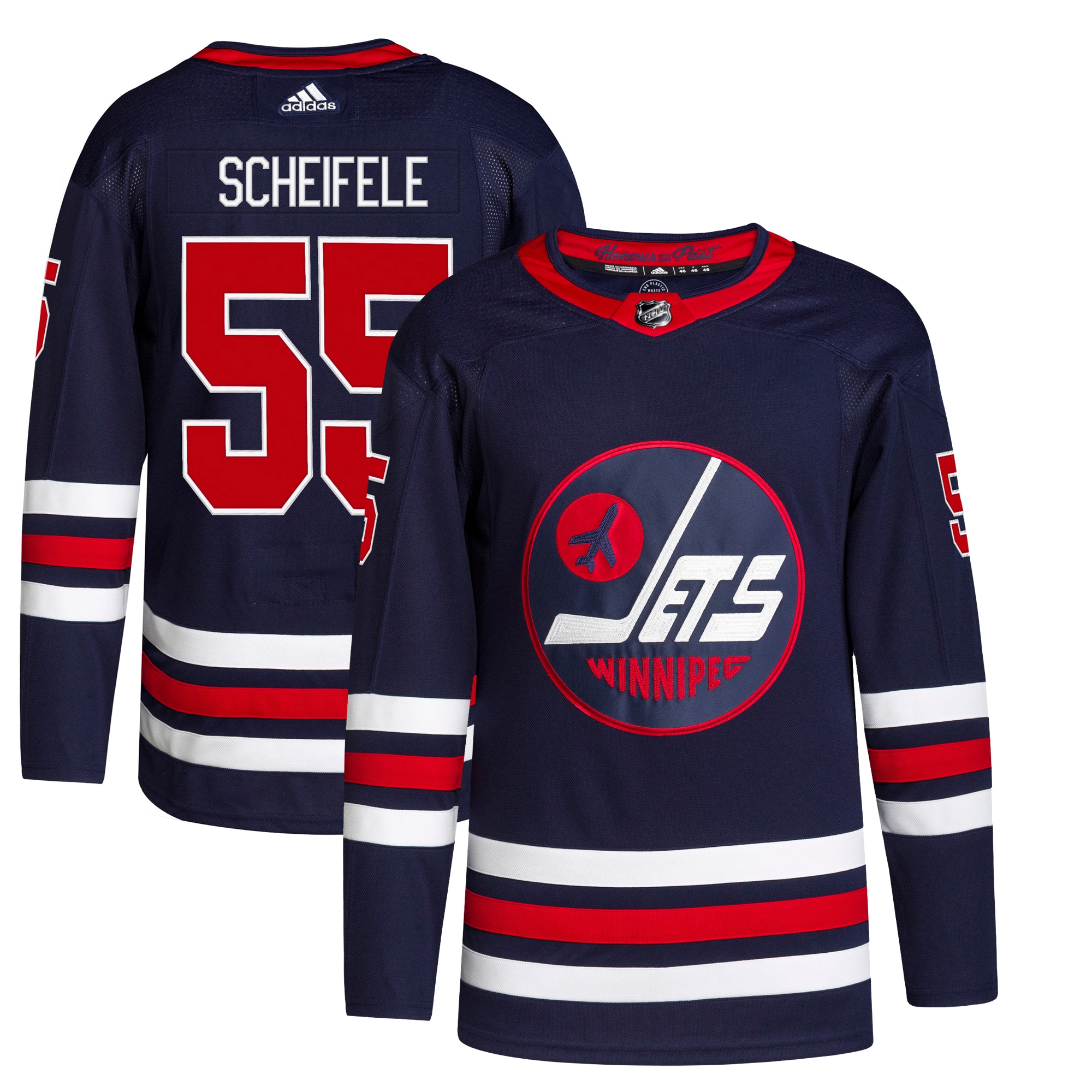 Mark Scheifele Winnipeg Jets Alternate Primegreen Authentic Player Jersey – Navy