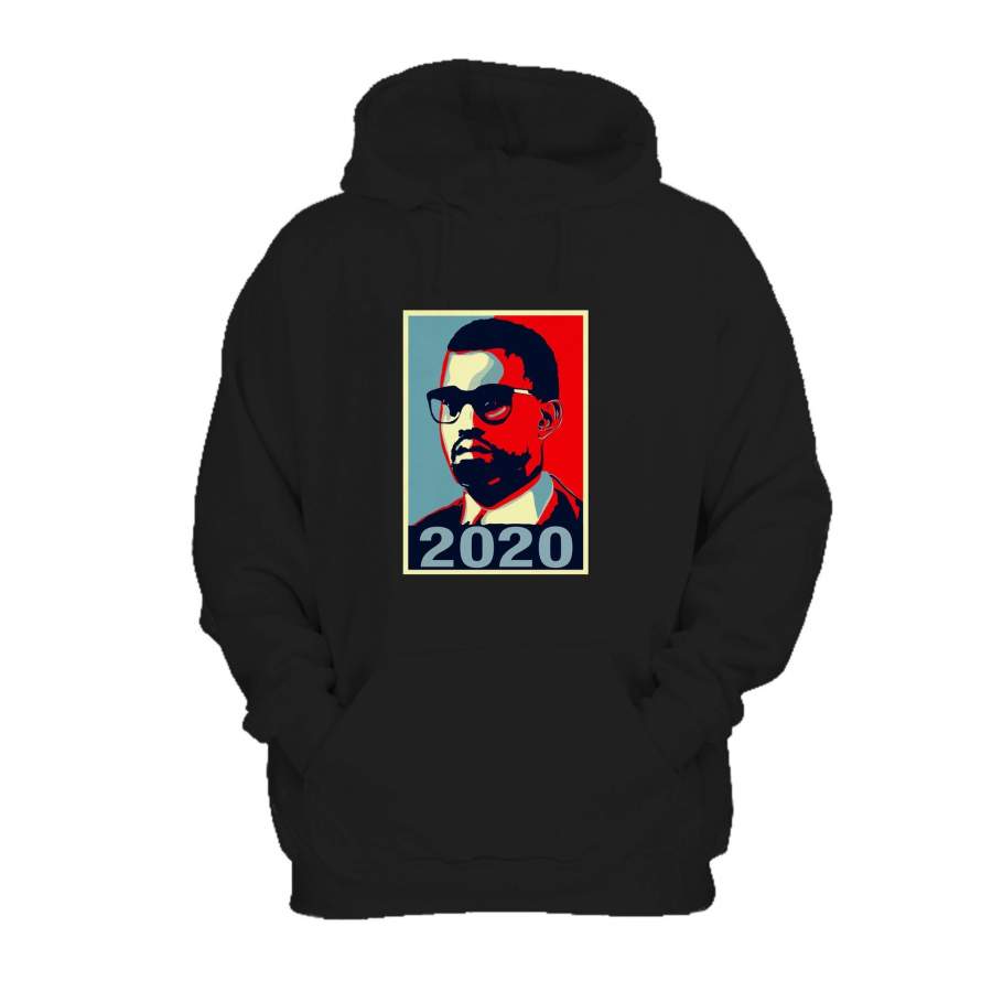 West For President 2020 Kanye West 2020 Presidential Poster Hoodie