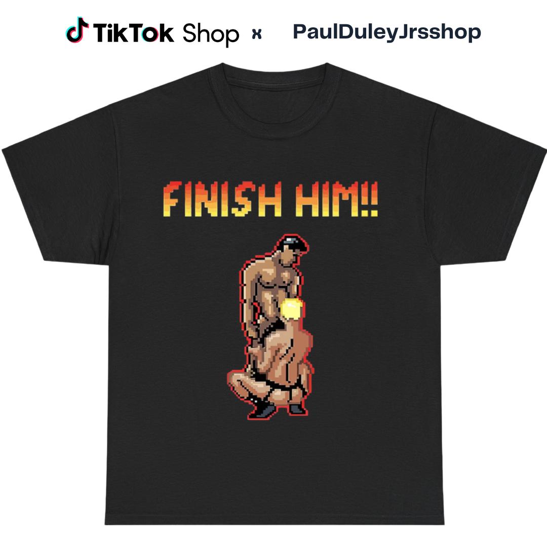 Finish Him shirt, Gayming T-Shirt 8bit Gamer Gay LGBT TShirt Hoodie Sweatshirt Baseball Pullover Men Women Unisex Baggy Boyfriend Shirt