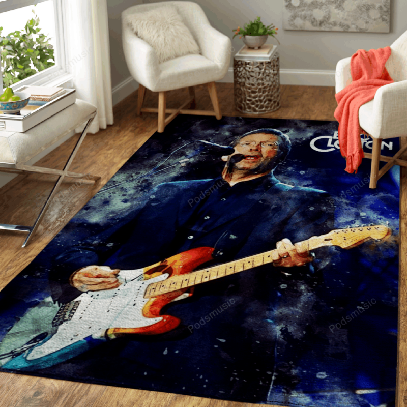 Eric Clapton Live Music Art For Fans Area Rug Living Room Carpet Rug Regtangle Carpet Floor Decor Home Decor – Snundi