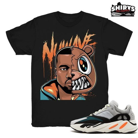 Yeezy Boost Wave Runner 700 shirt Kanye Nu Wave Wave