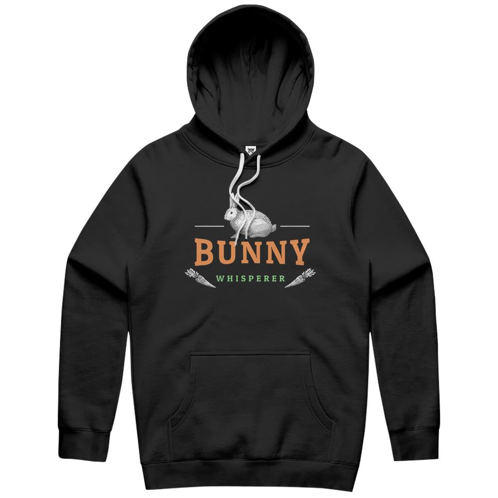 Bunny Whisperer Retro Rabbit Farmer Gift Hoodie