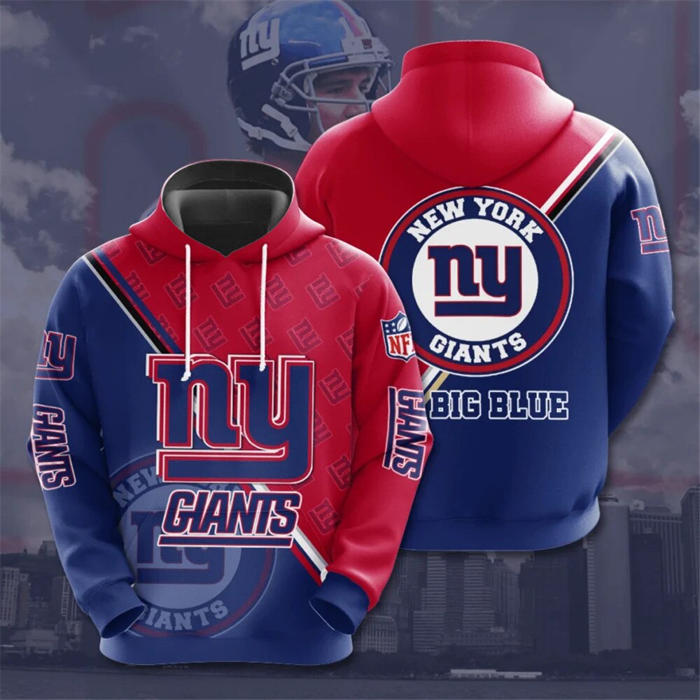 New York Giants Hoodies Cute Pattern Sweatshirt For Fans