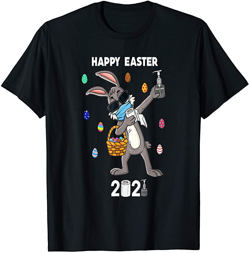 Dabbing Rabbit Easter Day Funny Awsome T-Shirt T-Shirt