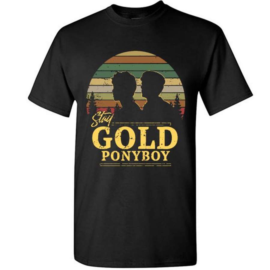 The Outsiders Stay Gold Ponyboy Vintage Classic Retro – Gildan Short Sleeve Shirt