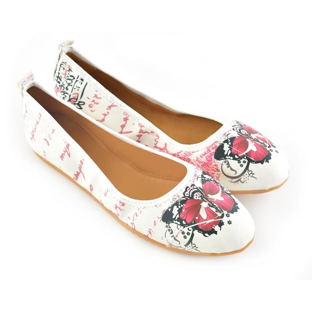 Butterfly Ballerinas Shoes Rsp107