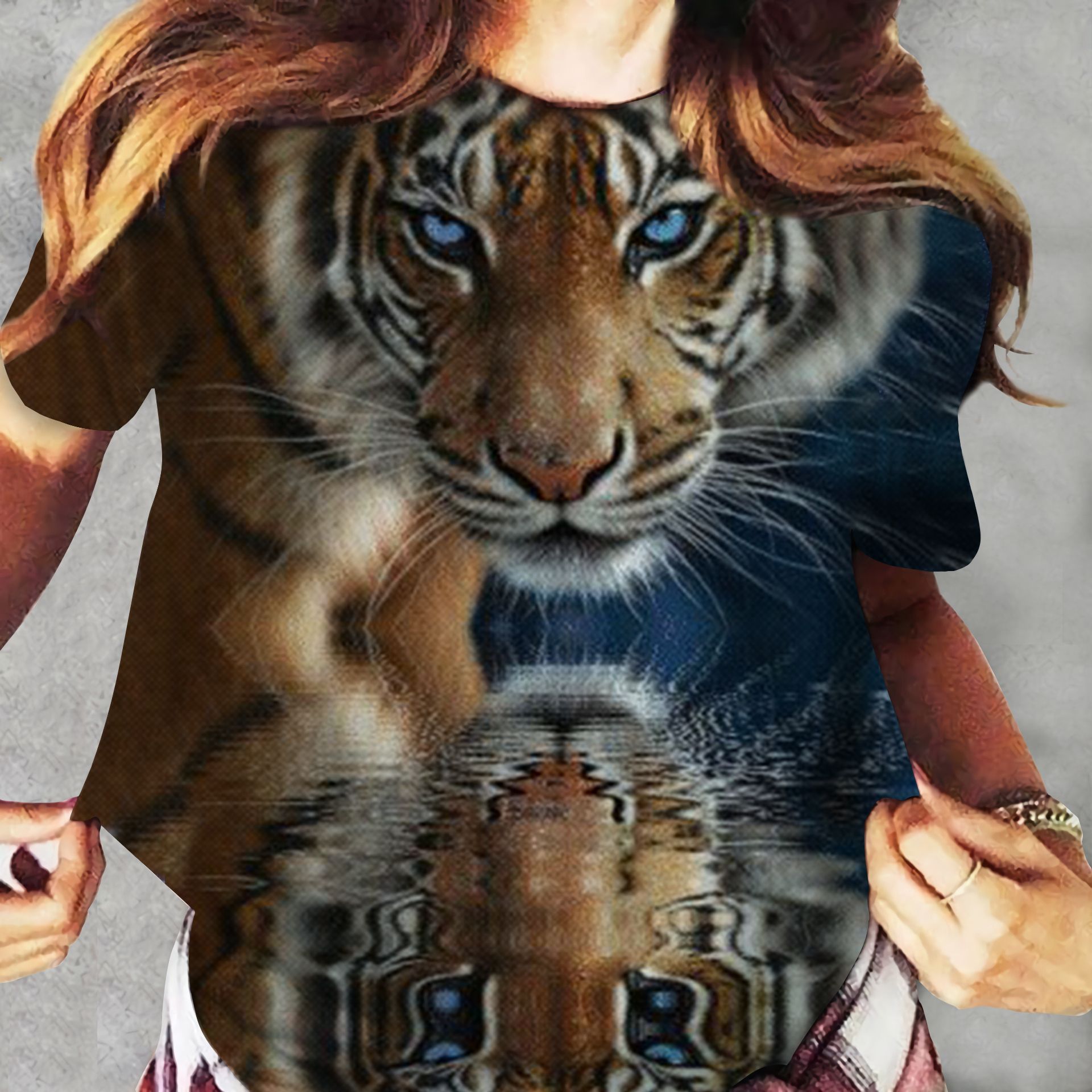 Tiger Ver05 Dadj220721Lcta Unisex 3D T-Shirt All Over Print