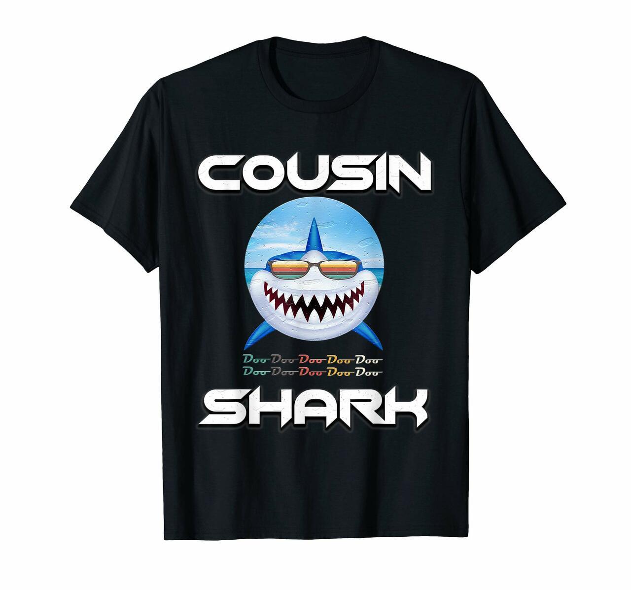 Cousin Shark Doo Doo T-Shirt Familyfunny Gifts Tee News