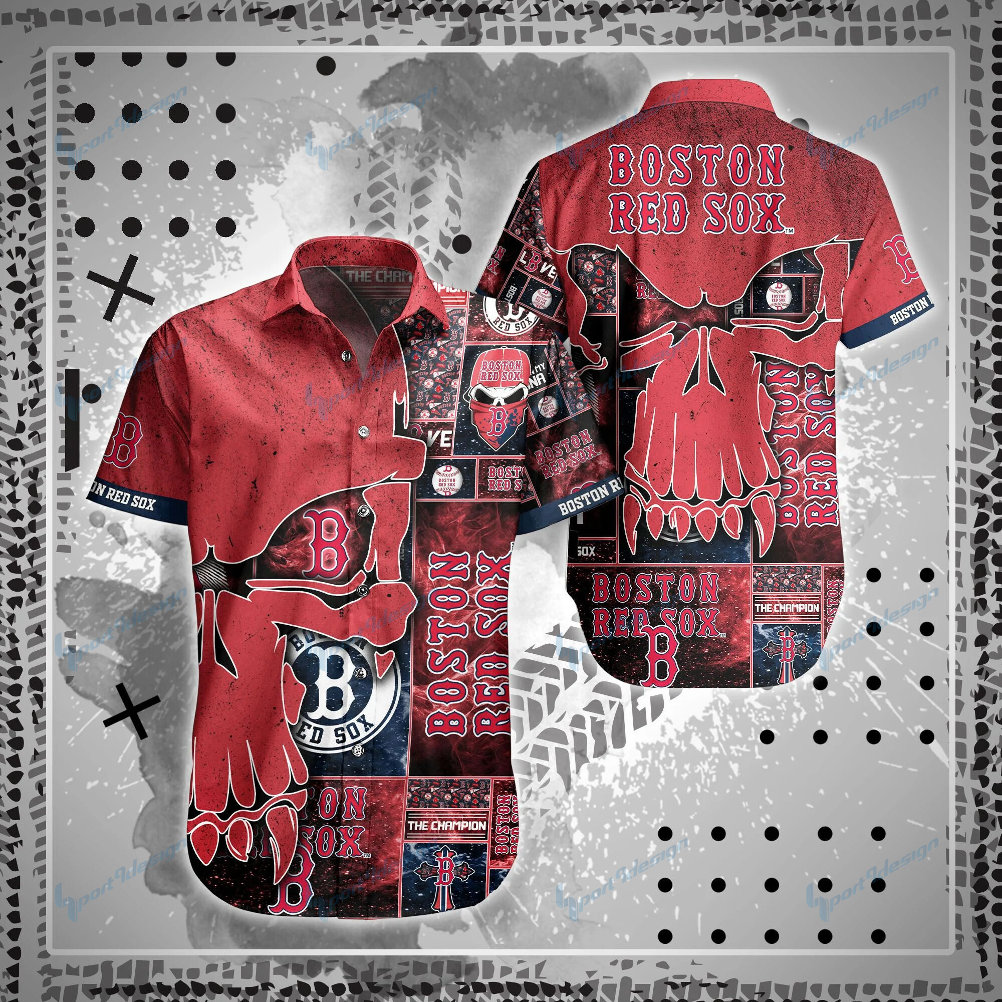 Boston Red Sox Shirt And Shorts Bg73