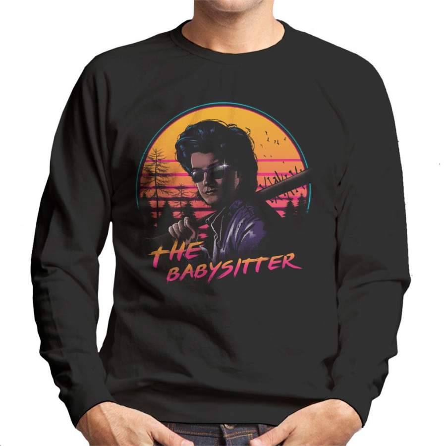 Stranger Things Steve Harrington The Babysitter Retro Wave Sweatshirt T-Shirt