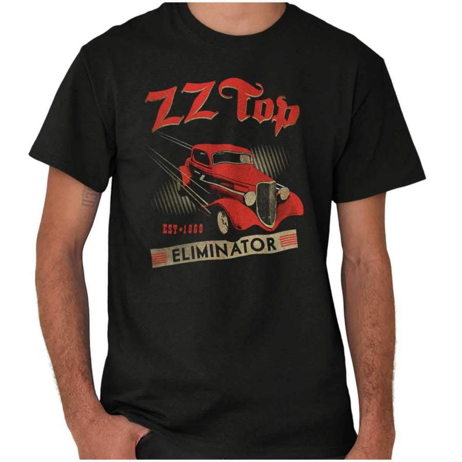 zz top eliminator tour shirt