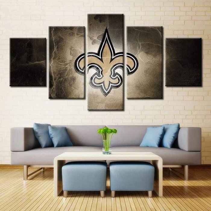 New Orleans Saints Wall Art Canvas Home Decor 9952