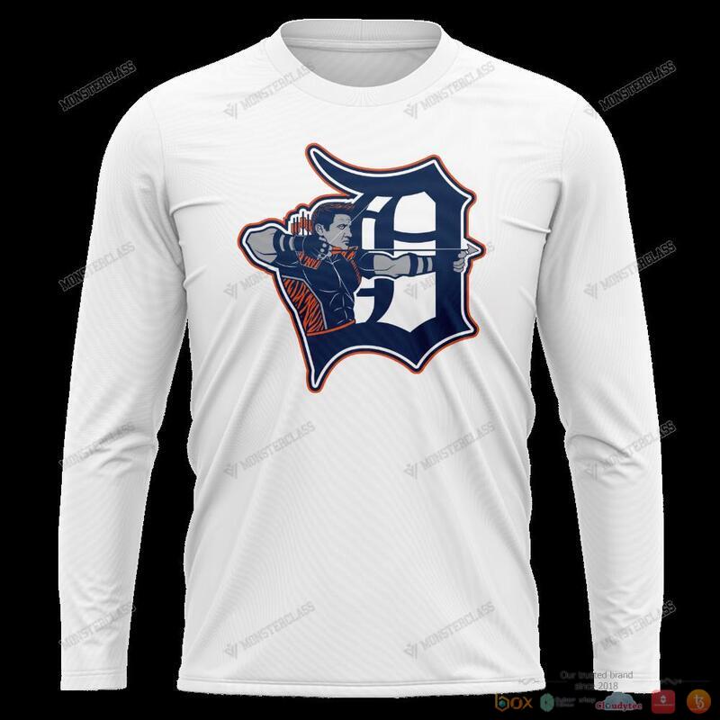 Detroit Tigers Custom Name Number Hawkeyes Gift For Fan 3D Full Printing Sweatshirt