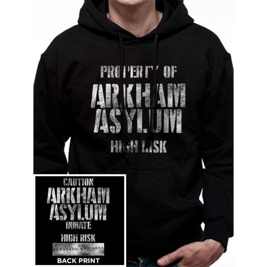 BATMAN | ARKHAM ASYLUM | PULLOVER HOODIE