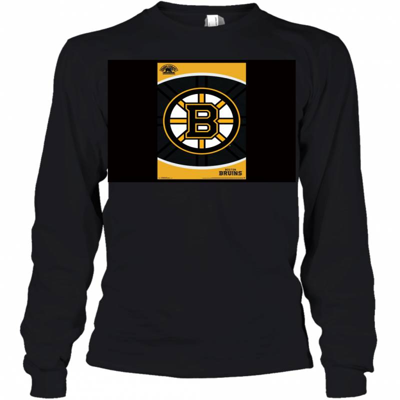 International Boston Bruins Logo Premium Wall Youth Long Sleeve