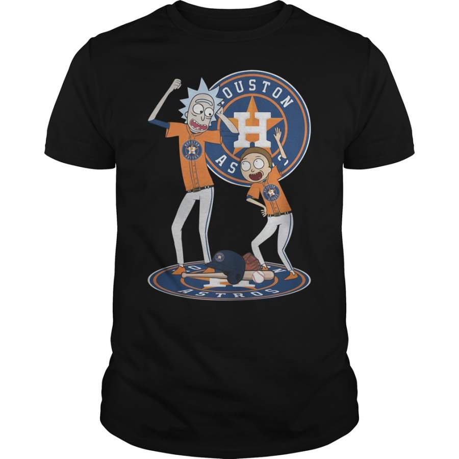 Official Rick and Morty Houston Astros T-Shirt