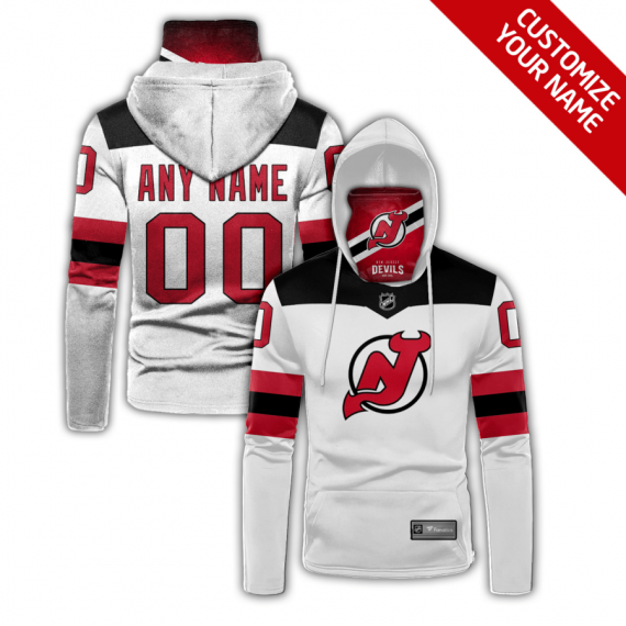 Gift Ideas Personalized New Jersey Devils Bandana Hoodie Mh43