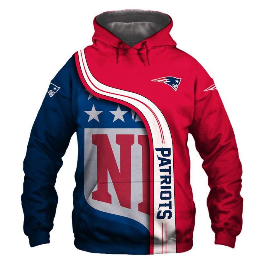 New England Patriots Hoodie 3D Style5721 All Over Printed