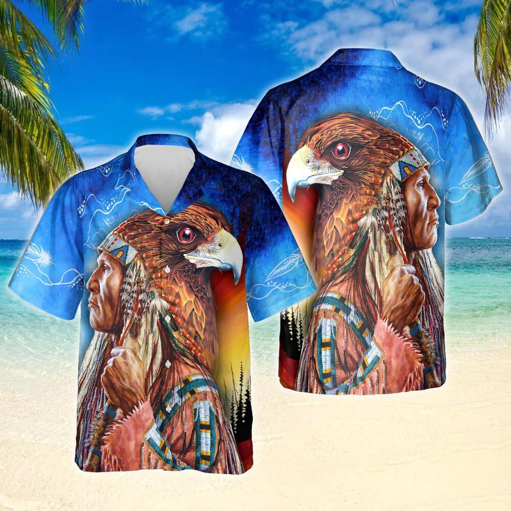 Native American Hawaii Shirt For Men Women Adult Ha35002