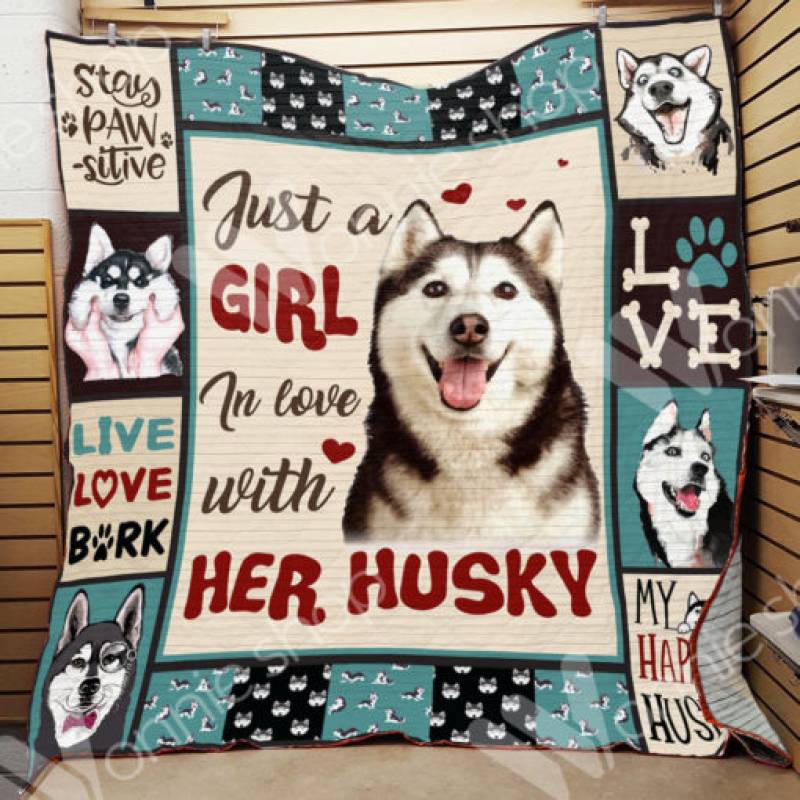 Siberian Husky Dog Blanket OCT2901 77O58