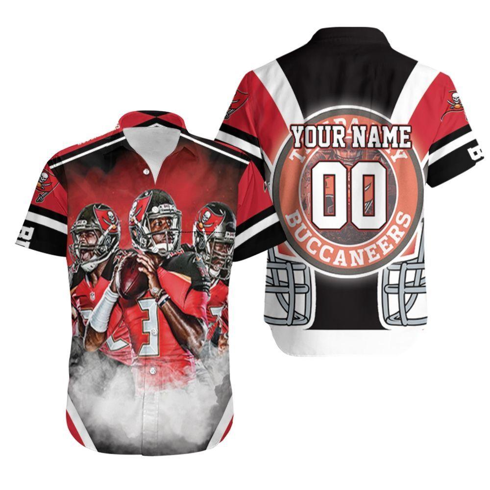 Beach Shirt Tampa Bay Buccaneers Helmet Nfc South Division Champions Super Bowl 2021 Personalized Hawaiian Shirt