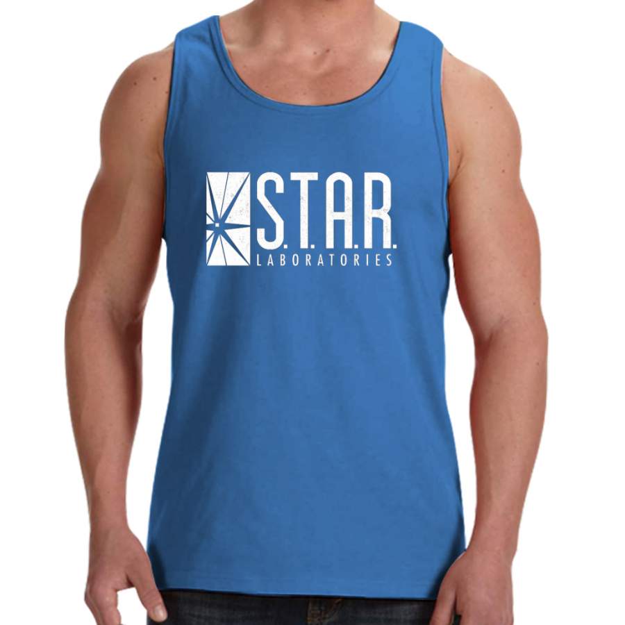 STAR Laboratories Shirt, S.T.A.R. Labs, STAR Labs Shirt, TV Series, Vintage Distressed Unisex Shirt Men Tank Top