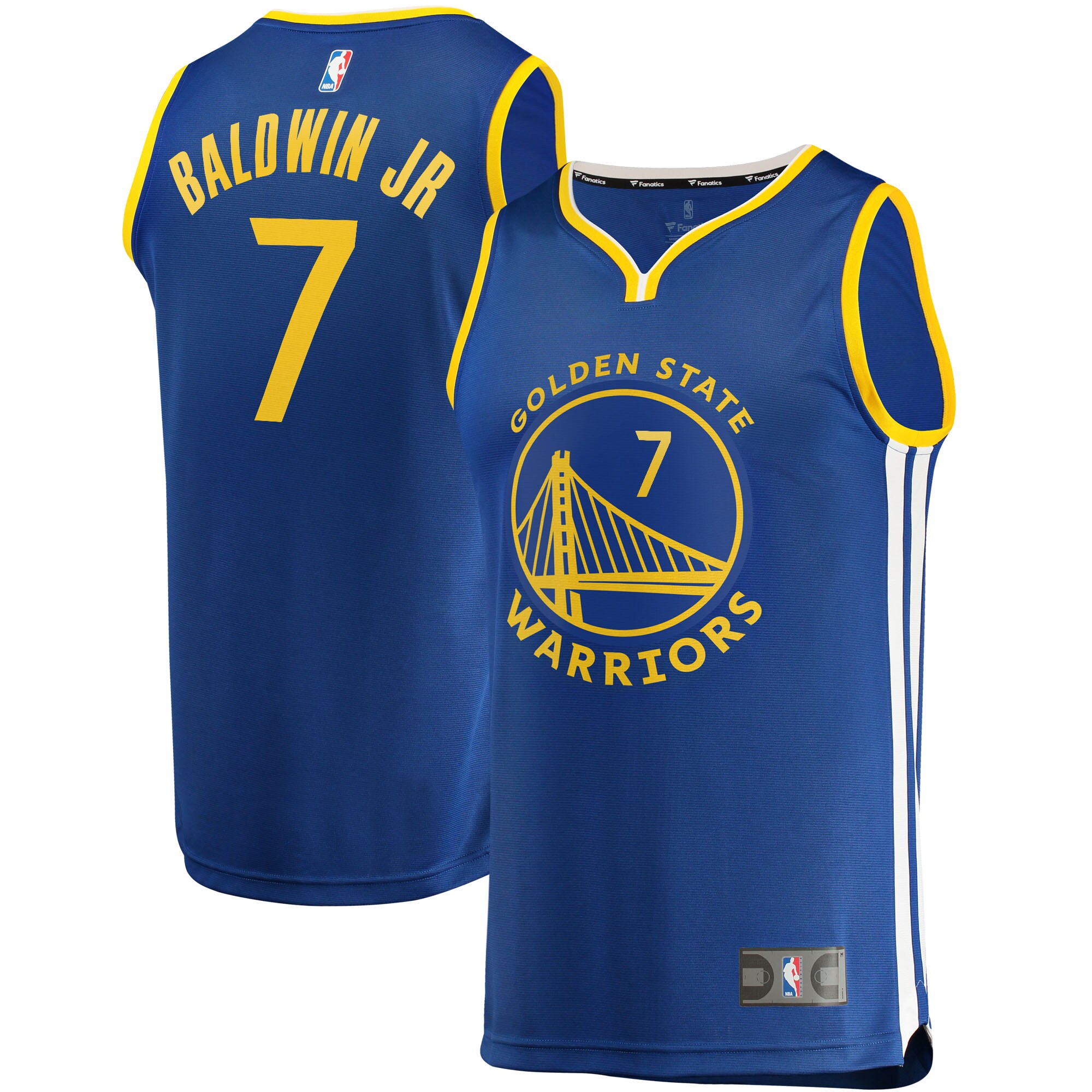 Patrick Baldwin Jr. Golden State Warriors 2021/22 Fast Break Jersey – Icon Edition – Royal