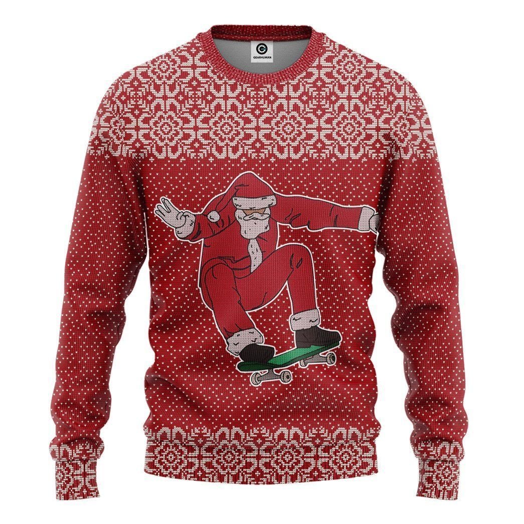 Casespring Santa Claus Ugly Christmas Sweater | For Men & Women | Adult | Us5499