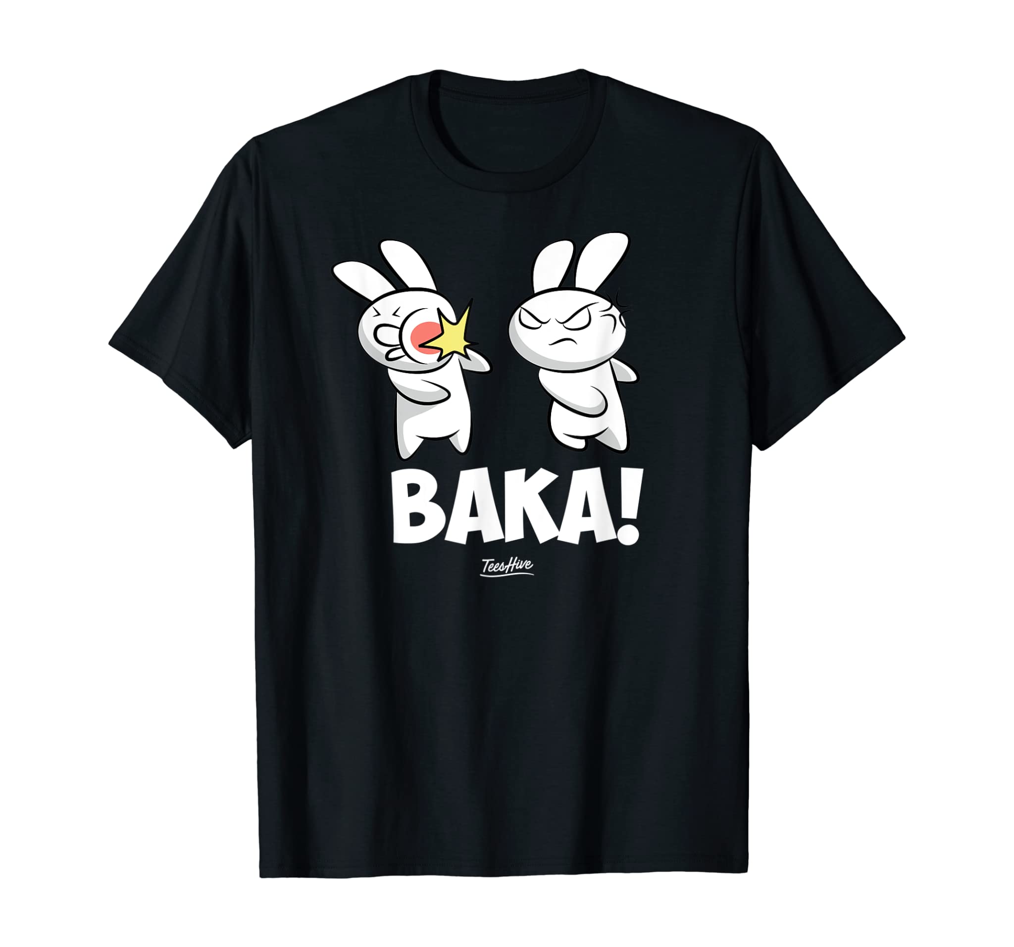 Funny Anime Baka Rabbit Baka Japanese Anime Lover T-Shirt