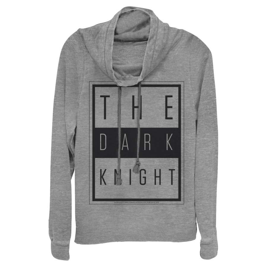 Batman Junior’s Dark Night Frame  Cowl Neck Sweatshirt