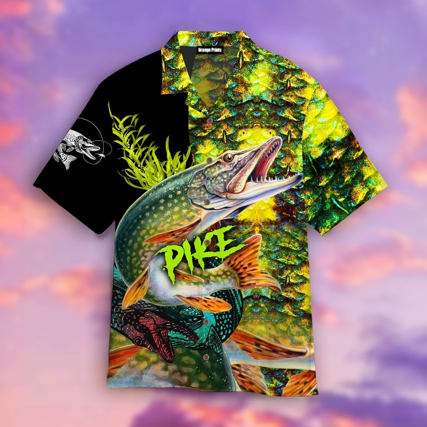 Northern Pike Fishing Aloha Hawaii Shirts For Men And Women Ha18930