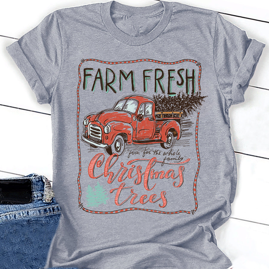 Farm Fresh – Christmas Trees | Personalized T-Shirt