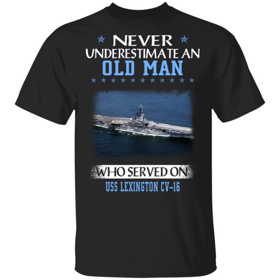 USS Lexington CV-16 Veterans Day Christmas Gift T-Shirt