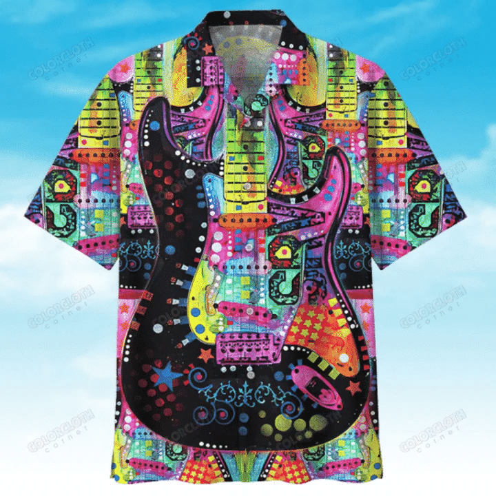 Guitar Hawaii Shirt Unisex Adult Ha86085