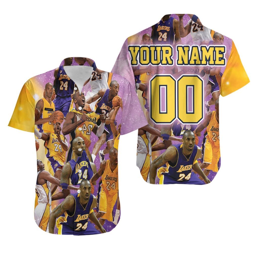 Kobe Bryant Number 24 Professional Basketball Personalized Hawaii Shirt Ha69304