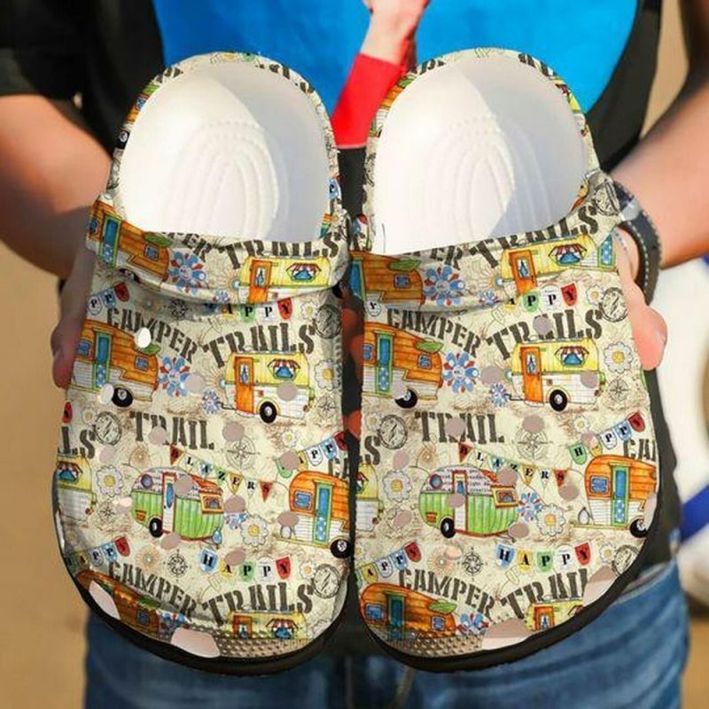 Camper Trulls Personalized Gift For Lover Rubber clog Shoes Comfy Footwear