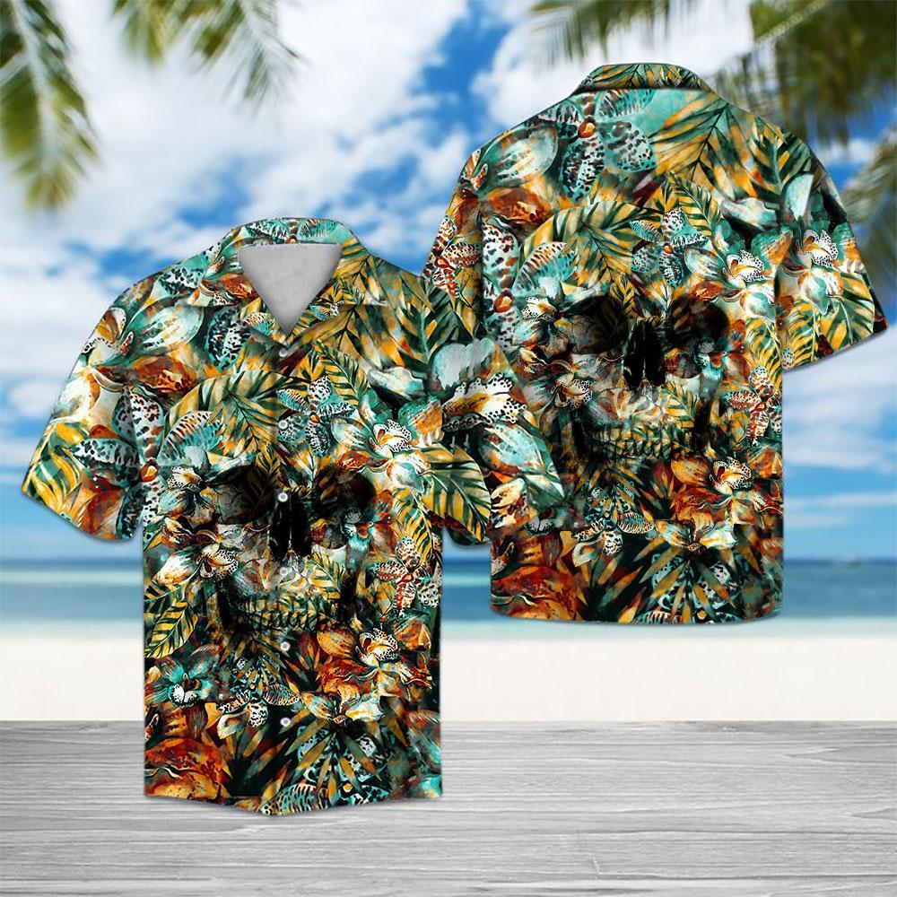 Skull Hawaii Shirt For Men Women Adult Ha35214