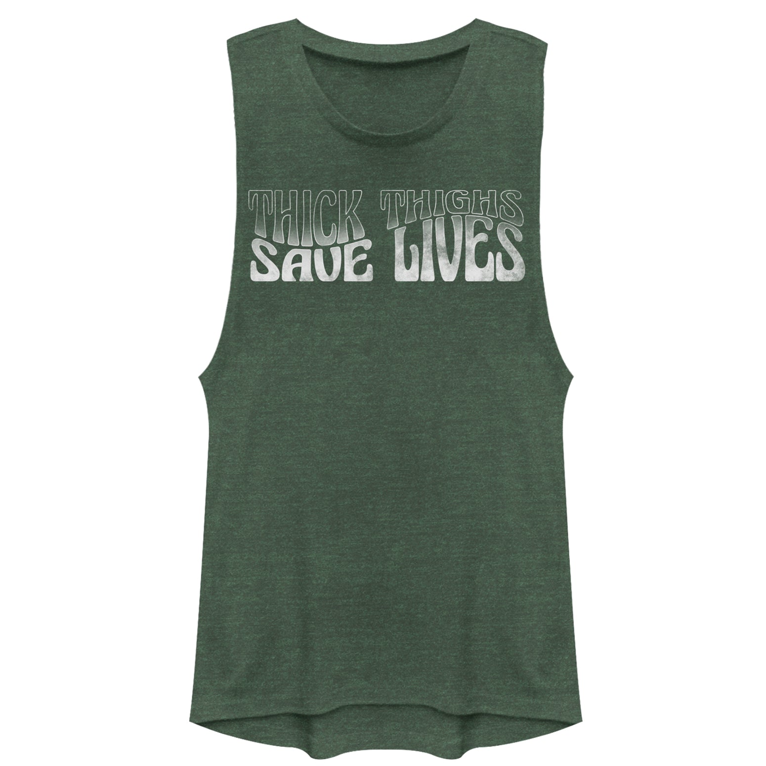 Chin Up Junior’S Thick Thighs Save Lives  Festival Muscle Tee