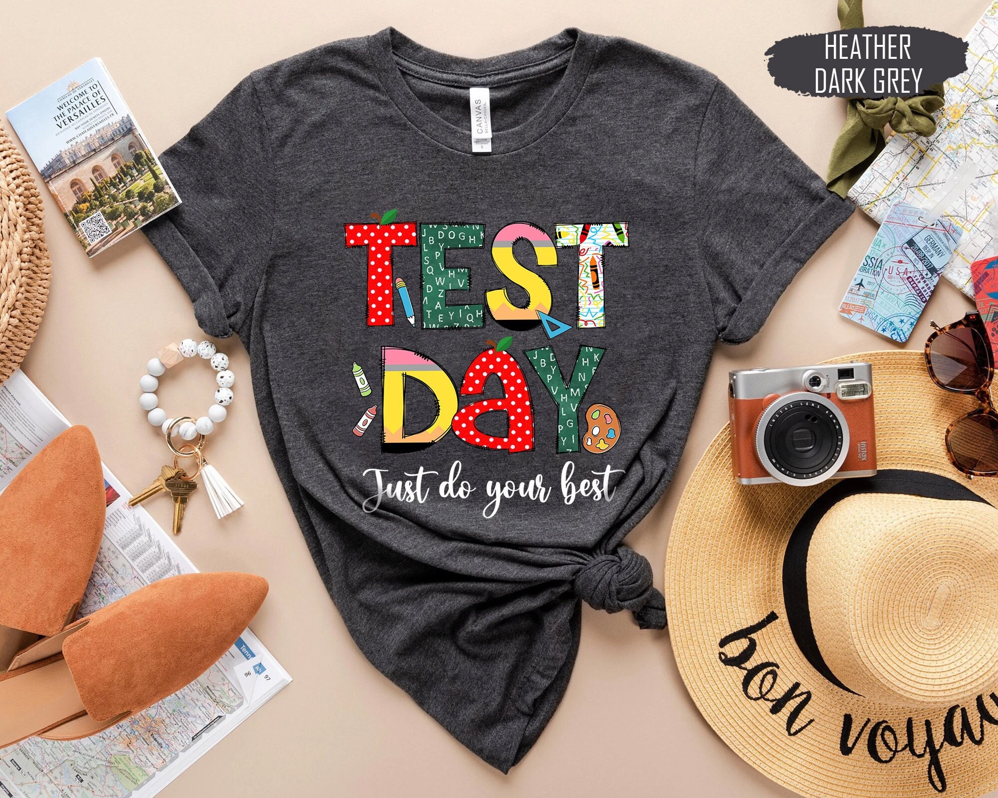 Testing Shirts for Teachers, Funny Teacher Testing Shirt, Test Day Teacher Shirt, Staar Testing Shirts Do Your Best, Teacher Appreciation