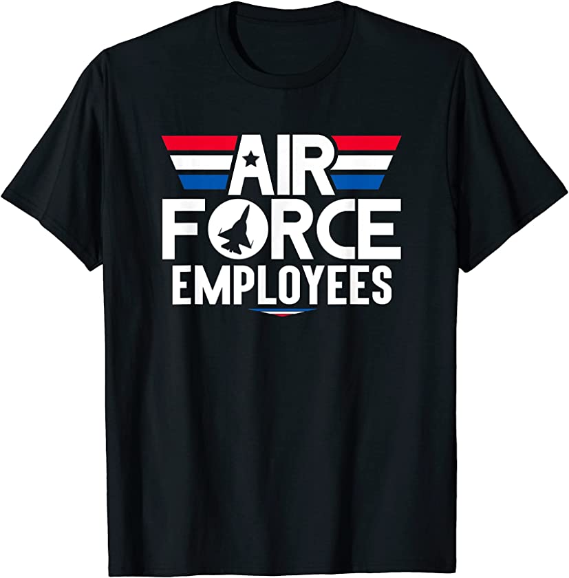 American air force army employees patriotic vintage style T-Shirt