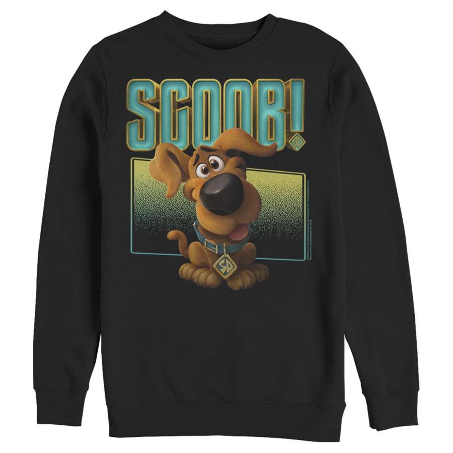 Scooby Doo Men’s Puppy Frame  Sweatshirt