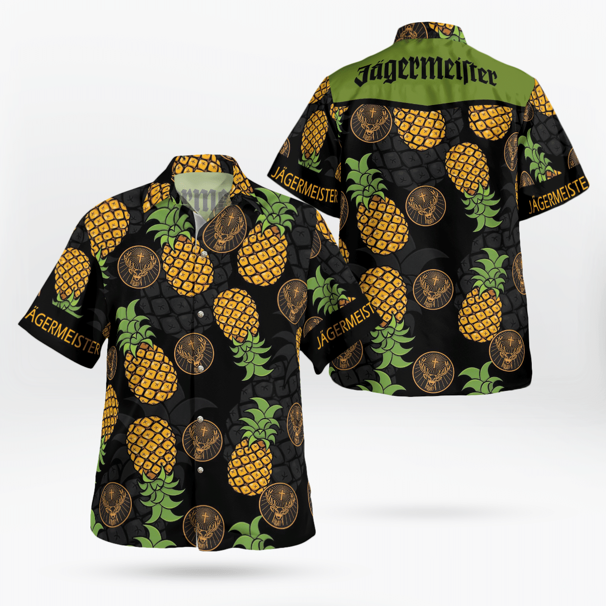 Jagermeister Pineapple Hawaii Shirt Ha35684