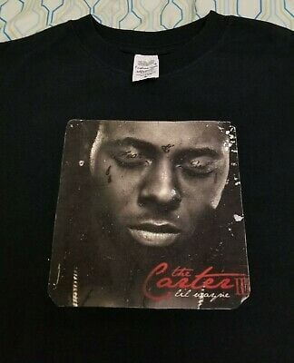 Vintage Lil Wayne Carter 3 Album T Shirt Rap Tee Hip Hop Carter Iii 2669