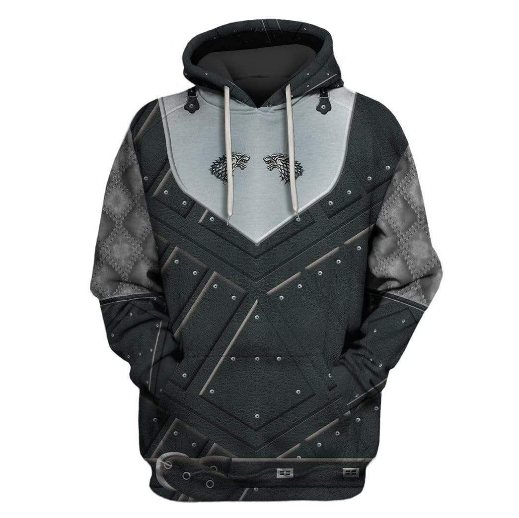 Jon Snow King Of The North Costume Custom T-Shirt – Hoodies Apparel